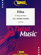Elisa by Naulais Jerome for Eb Bass and Piano (Eb Bass and Piano)