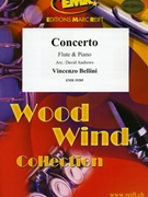 Concerto by Bellini Vincenzo - Andrews David - for Flute and Piano (Flute and Piano)