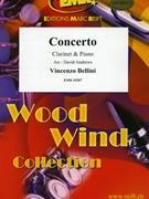 Concerto by Bellini Vincenzo - Andrews David - for Clarinet and Piano (Clarinet and Piano)