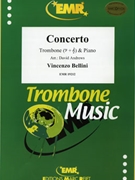 Concerto by Bellini Vincenzo - Andrews David - for Trombone and Piano (Trombone and Piano)