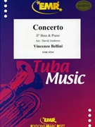 Concerto by Bellini Vincenzo - Andrews David - for Eb Bass and Piano (Eb Bass and Piano)