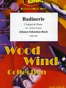 Badinerie by Bach Johann Sebastian - Naulais Jerome - for Clarinet and Piano (Clarinet and Piano)