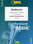 Badinerie by Bach Johann Sebastian - Naulais Jerome - for Euphonium and Piano (Euphonium and Piano)