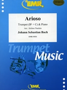 Arioso by Bach Johann Sebastian - Naulais Jerome - for Trumpet and Piano (Trumpet and Piano)
