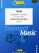 Aria by Bach Johann Sebastian - Naulais Jerome - for Trumpet and Piano (Trumpet and Piano)