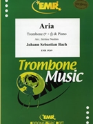 Aria by Bach Johann Sebastian - Naulais Jerome - for Trombone and Piano (Trombone and Piano)