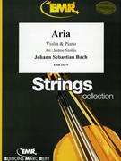 Aria by Bach Johann Sebastian - Naulais Jerome - for Violin and Organ (Violin and Organ)