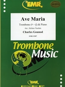 Ave Maria by Gounod Charles - Naulais Jerome - for Trombone and Piano (Trombone and Piano)