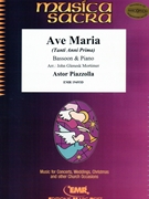 Ave Maria by Piazzolla Astor - Mortimer John Glenesk - for Bassoon and Piano (Bassoon and Piano)