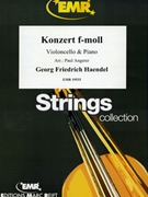Konzert f-moll by Handel George Frideric for Violoncello and Piano (Violoncello and Piano)