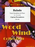 Balada by Porombescu Ciprian - Sedlak Jan - for Tenor Saxophone and Piano (Tenor Saxophone and Piano)