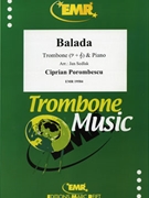Balada by Porombescu Ciprian - Sedlak Jan - for Trombone and Piano (Trombone and Piano)