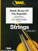 Battle Hymn Of The Republic by Naulais Jerome for String Quintet (String Quintet (Keyboard and Drums optional))