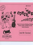 Concert Aperitif (2nd Bb Clarinet) by Various for Concert Band - Blasorchester - Harmonie (Concert Band - Blasorchester - Harmonie (Marschformat / Petit format / Card Size))
