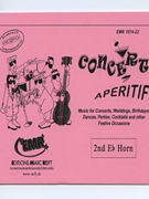 Concert Aperitif (2nd Eb Horn) by Various for Concert Band - Blasorchester - Harmonie (Concert Band - Blasorchester - Harmonie (Marschformat / Petit format / Card Size))