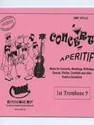Concert Aperitif (1st Trombone Bass Clef) by Various for Concert Band - Blasorchester - Harmonie (Concert Band - Blasorchester - Harmonie (Marschformat / Petit format / Card Size))