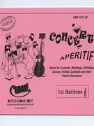 Concert Aperitif (1st Bb Baritone Treble Clef) by Various for Concert Band - Blasorchester - Harmonie (Concert Band - Blasorchester - Harmonie (Marschformat / Petit format / Card Size))