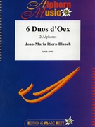 6 Duos d'Oex by Riera-Blanch Joan-Maria for 2 Alphorns (2 Alphorns)