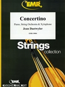 Concertino by Daetwyler Jean for Piano String Orchestra and Xylophone (Piano String Orchestra and Xylophone)