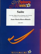 Suite by Riera-Blanch Joan-Maria for Alphorn and Brass Quartet (Alphorn and Brass Quartet)