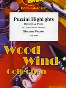 Puccini Highlights by Puccini Giacomo - Mortimer John Glenesk - for Bassoon and Piano (Bassoon and Piano)