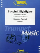 Puccini Highlights by Puccini Giacomo - Mortimer John Glenesk - for Trumpet and Piano (Trumpet and Piano)