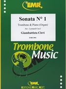 Sonata Nr. 1 by Cirri Giovanni Battista - Cecil Leonard - for Trombone and Organ (Trombone and Organ)