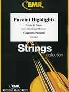 Puccini Highlights by Puccini Giacomo - Mortimer John Glenesk - for Viola and Piano (Viola and Piano)