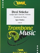 3 Stucke by Stuhec Igor for Trombone and Piano (Trombone and Piano)