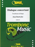 Dialogue Concertant by Daetwyler Jean for Trombone and Harp (Trombone and Harp)