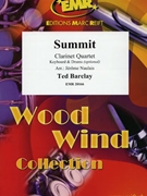 Summit by Barclay Ted - Naulais Jerome - for 4 Clarinets (4 Clarinets (Keyboard and Drums optional))