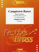 Camptown Races by Foster Stephen Collins - Naulais Jerome - for 2 Trumpets Horn and Bass Trombone (2 Trumpets Horn and Bass Trombone (Keyboard and Drums optional))