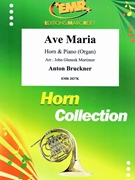 Ave Maria by Bruckner Anton - Mortimer John Glenesk - for Horn and Piano (Horn and Piano)
