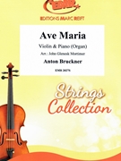 Ave Maria by Bruckner Anton - Mortimer John Glenesk - for Violin and Piano (Violin and Piano)
