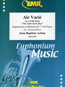 Air Varie by Arban Jean-Baptiste - Moren Bertrand - for Euphonium and Piano (Euphonium and Piano)