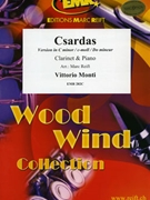 Csardas by Monti Vittorio - Marc Reift - for Clarinet and Piano (Clarinet and Piano)