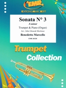 Sonata # 3 in A minor by Marcello Benedetto - Mortimer John Glenesk - for Trumpet and Organ (Trumpet and Organ)