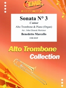 Sonata # 3 in C minor by Marcello Benedetto - Mortimer John Glenesk - for Alto Trombone and Organ (Alto Trombone and Organ)