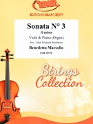 Sonata # 3 in A minor by Marcello Benedetto - Mortimer John Glenesk - for Viola and Organ (Viola and Organ)