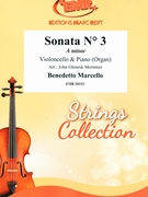 Sonata # 3 in A minor by Marcello Benedetto - Mortimer John Glenesk - for Violoncello and Piano (Violoncello and Piano)