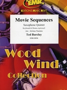 Movie Sequences by Barclay Ted - Naulais Jerome - for 5 Saxophones (5 Saxophones (S(A)A(T)A(T)TB) (Keyboard and Drums optional))
