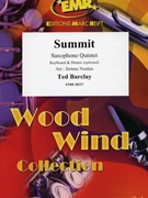 Summit by Barclay Ted - Naulais Jerome - for 5 Saxophones (5 Saxophones (SAA(T)TB) and Percussions (Keyboard and Drums optional))