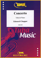 Concerto by Chappot Edouard for Tuba and Piano (Tuba and Piano)