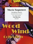 Movie Sequences by Barclay Ted - Naulais Jerome - for 4 Saxophones (4 Saxophones (S(A)A(T)A(T)B) (Keyboard and Drums optional))