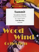 Summit by Barclay Ted - Naulais Jerome - for 4 Saxophones (4 Saxophones (S(A)ATB) and Percussion (Keyboard and Drums optional))