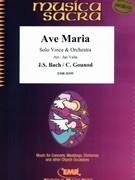Ave Maria by Bach and Gounod - Valta Jan - for Voice and Orchestra (Voice and Orchestra)