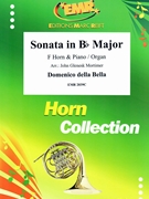 Sonata in Bb Major by Della Bella Domenico - Mortimer John Glenesk - for Horn and Organ (Horn and Organ)