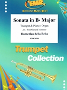 Sonata in Bb Major by Della Bella Domenico - Mortimer John Glenesk - for Trumpet and Organ (Trumpet and Organ)