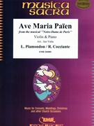 Ave Maria by Plamondon Luc and Cocciante Richard - Valta Jan - for Violin and Piano (Violin and Piano)