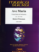 Ave Maria by Prizeman Robert - Valta Jan - for Viola and Orchestra (Viola and Orchestra)